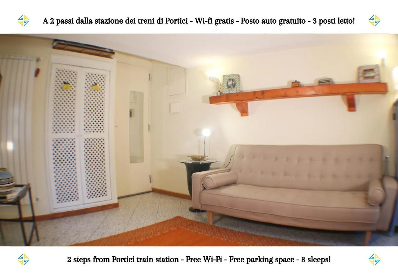 Apartment Portici - Casa Con Posto Auto Gratuito E Wi-Fi A 2 Passi Dalla Circumvesuviana E A 10 Minuti Dal Mare Italy