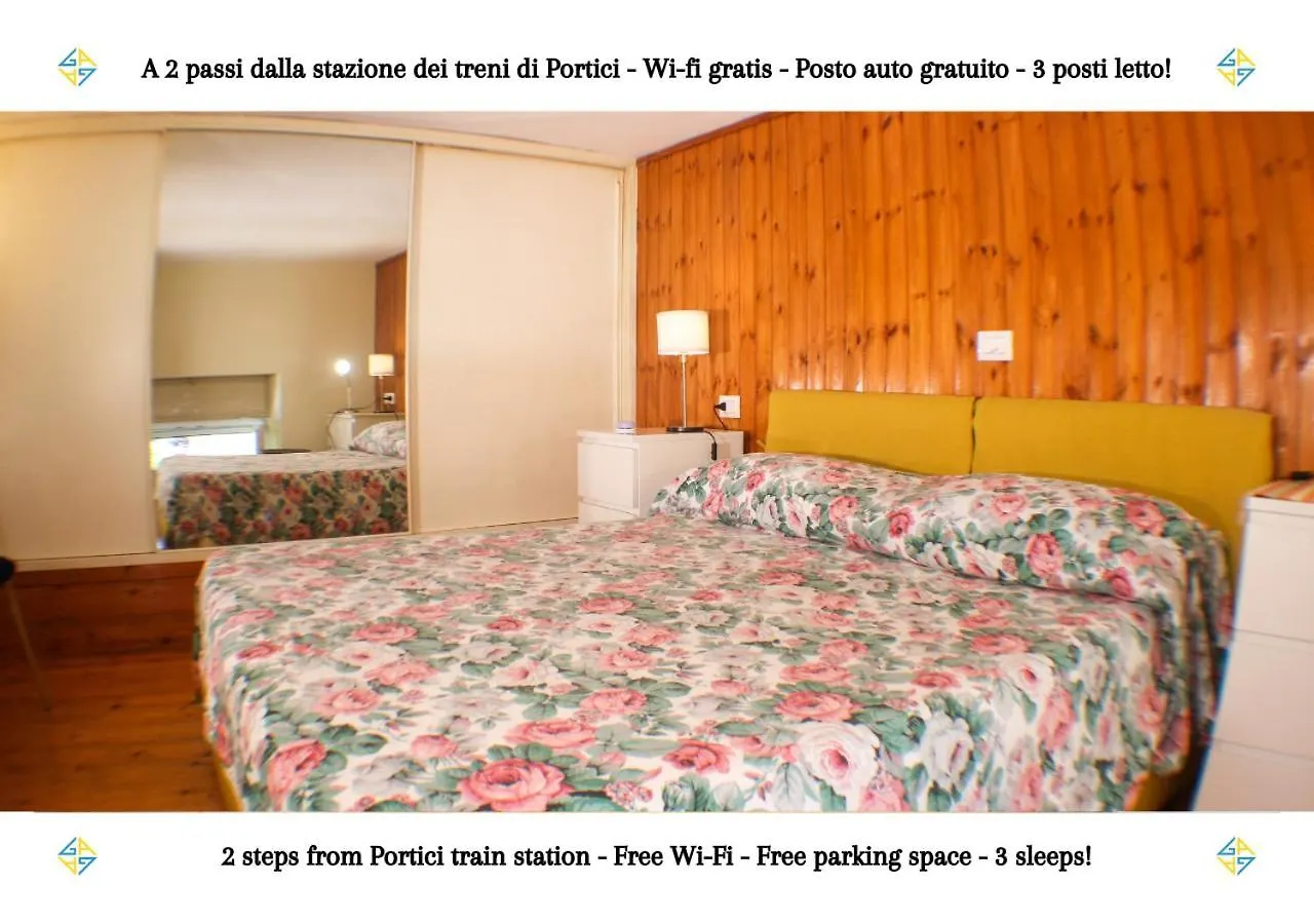 Portici - Casa Con Posto Auto Gratuito E Wi-Fi A 2 Passi Dalla Circumvesuviana E A 10 Minuti Dal Mare