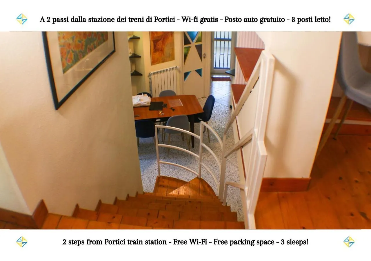 Apartment Portici - Casa Con Posto Auto Gratuito E Wi-Fi A 2 Passi Dalla Circumvesuviana E A 10 Minuti Dal Mare