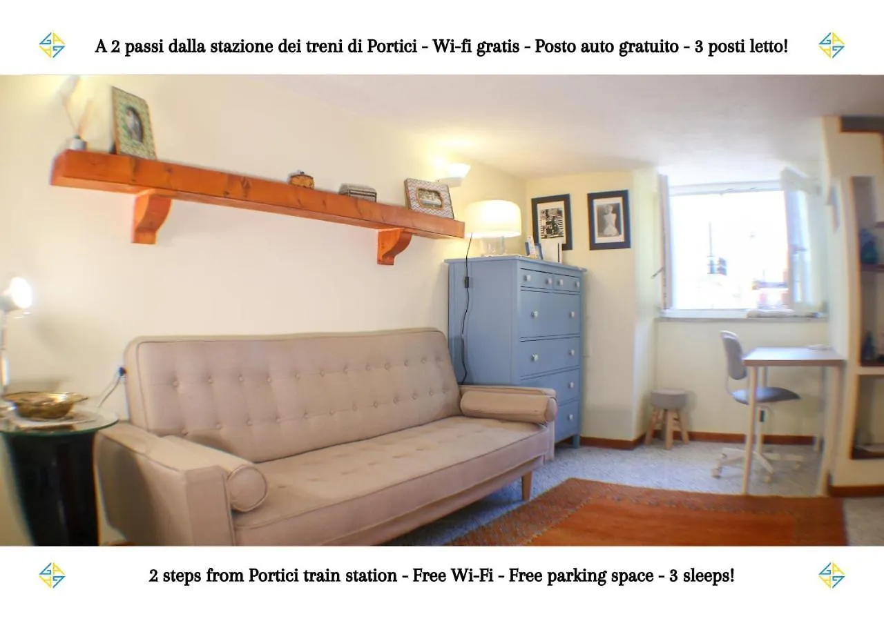 Portici - Casa Con Posto Auto Gratuito E Wi-Fi A 2 Passi Dalla Circumvesuviana E A 10 Minuti Dal Mare Appartamento