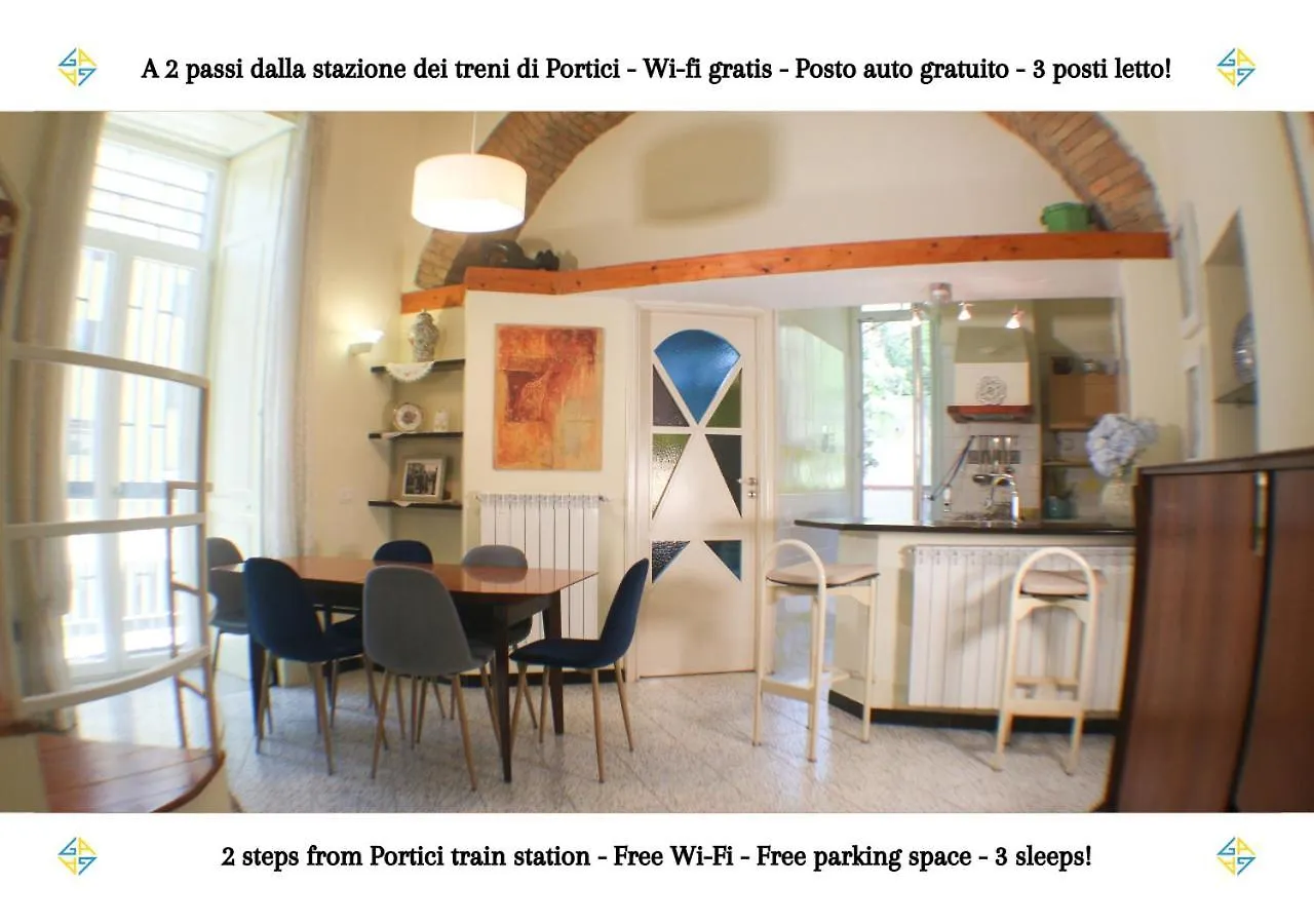 Portici - Casa Con Posto Auto Gratuito E Wi-Fi A 2 Passi Dalla Circumvesuviana E A 10 Minuti Dal Mare 0*,  Italia